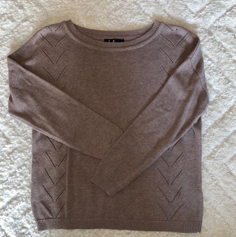 Lulu's Pointelle More Me Sweater